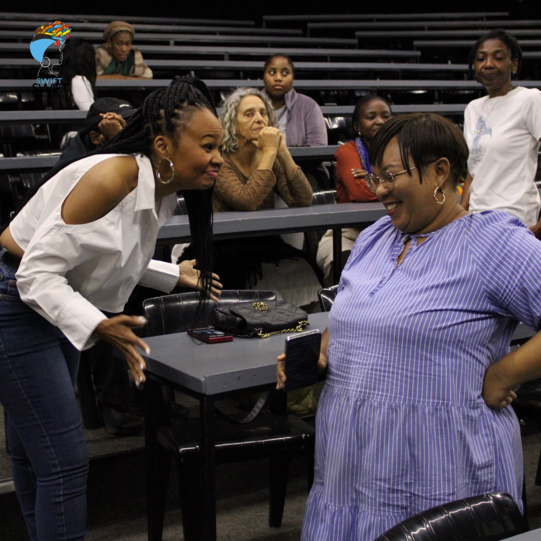swiftsafrica's tweet image. 🔥 🎬Sisterhood Cinema - an empowering SWIFT members’ meet-up - brought an evening of connection and opportunity. 🔥🎬

Save the date for our next members’ meet-up:
22 May 2024
6pm for 6:30pm - 8pm
Venues: To Be Confirmed

#SWIFTClub #SwiftMeetup #Empowerment #WomenInLeadership