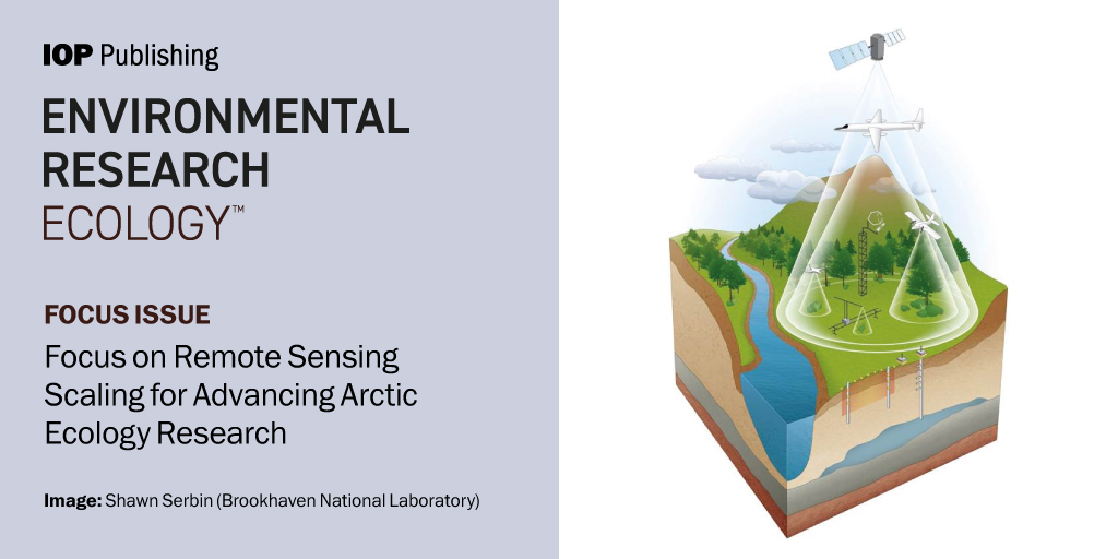 Submit to the latest focus issue for Environmental Research: Ecology - Focus on Remote Sensing Scaling for Advancing Arctic Ecology Research ow.ly/Zh6L50RmYYy Thanks to Guest Editors: @Rui_Cheng_ @daryl_d_yang Fred Huemmric @NASAEarth Peter Nelson @doctorjackpine