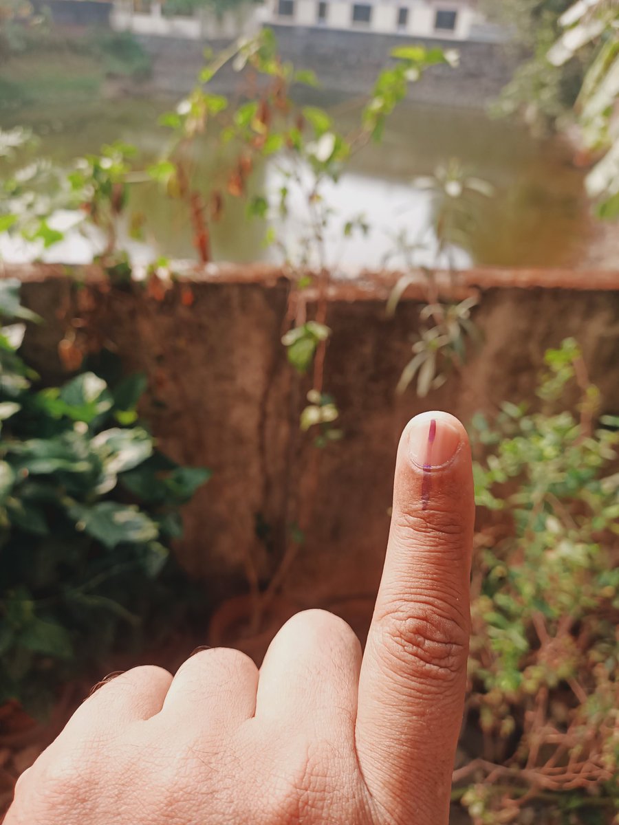 #Voted for a stable Government at the Centre!! #Election2024 #Elections2024 #ElectionDay #KeralaElections #KeralaVotingDay #Kerala