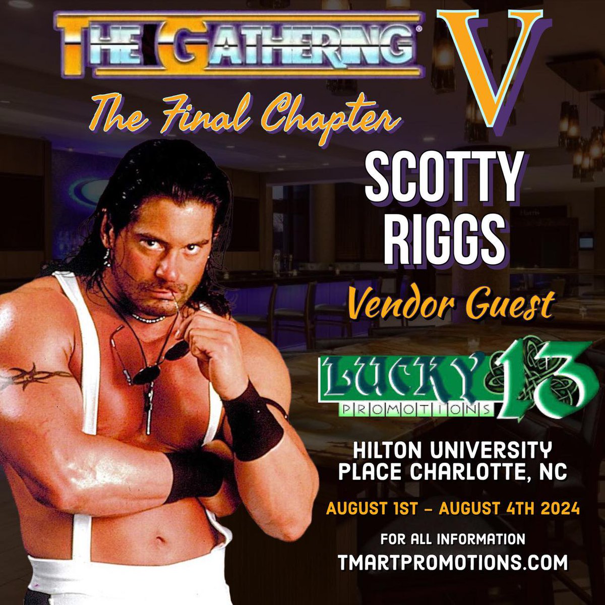 The Gathering 5 August 1-4 2024 Hilton University Place, Charlotte NC. Vendor Guest tmartpromotions.com