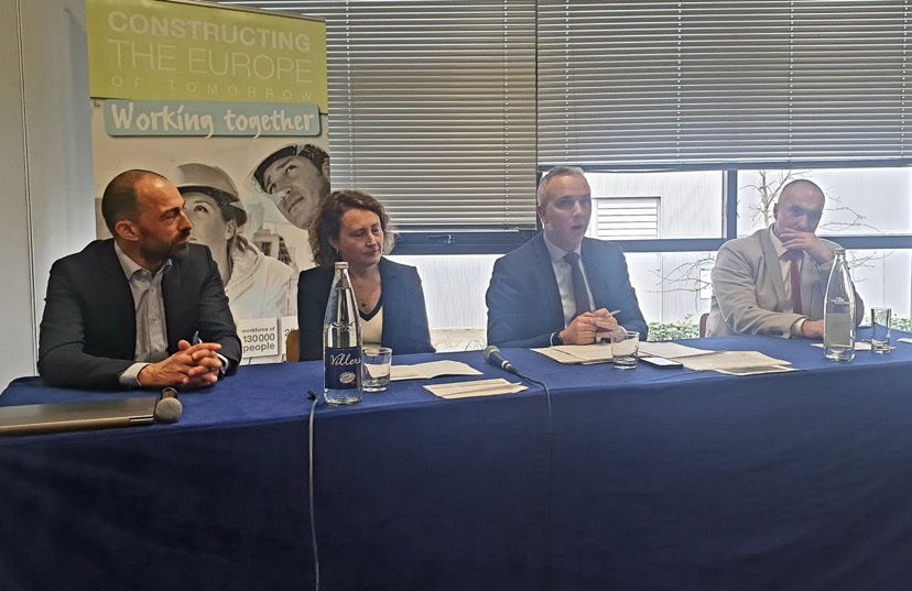 CECE_Europe's tweet photo. 🌟 Exciting panel debate featuring industry leaders discussing the next steps in #roadcirculation

🔹 Marta Cebollero, European Commission
🔹 Tom Vandenkendelaere, European Parliament
🔹 Olivier François, EVOLIS 
🔹 Alessandro Rossi, CECE PT Road Circulation

#CECEatINTERMAT https://t.co/VQDJElwciA