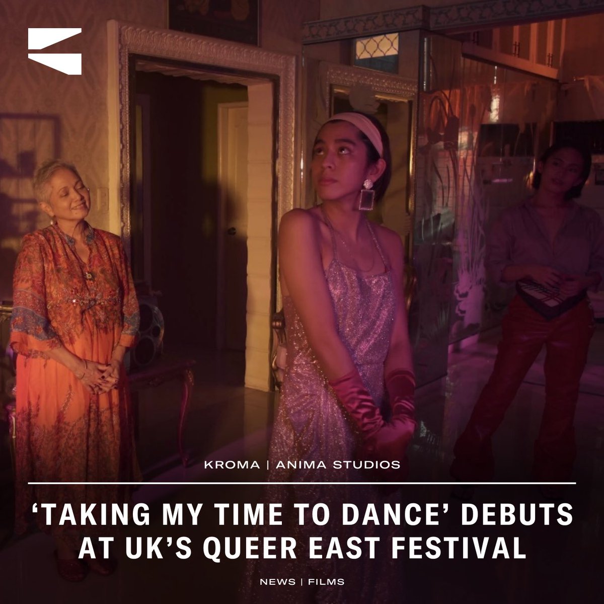 The @animastudiosph short film “Taking My Time To Dance” starring, written, and directed by Celeste Lapida has finally made its world premiere! Selected for the UK’s Queer East Film Festival, it appears in the Jason Tan Liwag-curated program “Bakla Bakla Paano Ka Ginawa.”