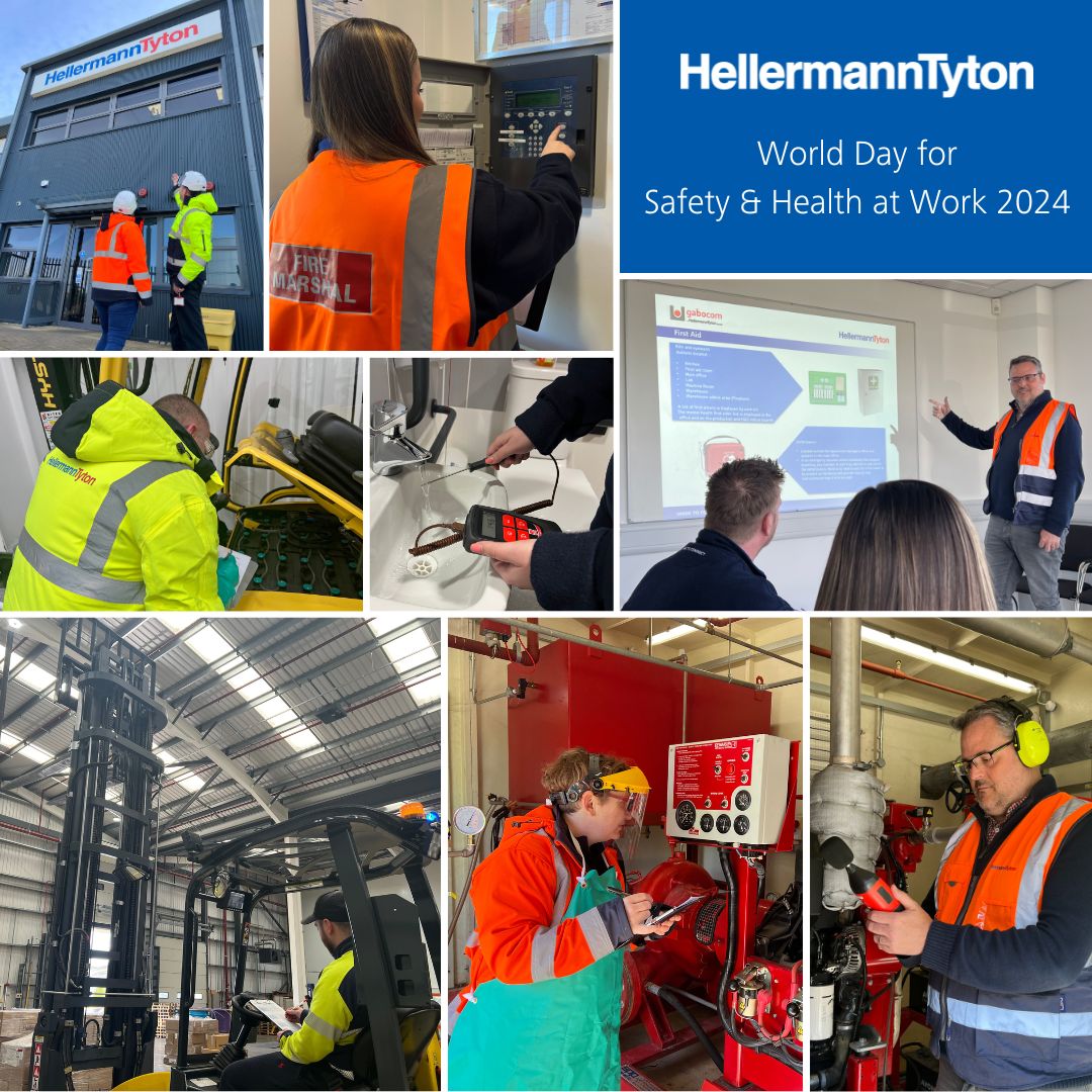 Sunday 28th April marks the 2024 World Day for Safety and Health at Work 👷

At HellermannTyton we are fully committed to promoting a culture of safety and health across the entire business through engagement, empowerment and inclusion of all colleagues in all departments.