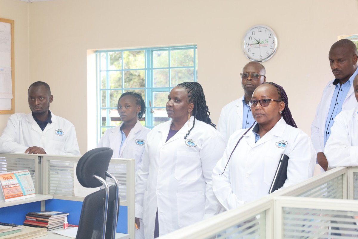 eldowasco's tweet photo. We were delighted to host @Nyeri_water for a two-day benchmarking visit
The team, comprised of representatives from various departments & senior management, gained valuable insights into our ISO/IEC 17025:2017 accredited laboratory practices.
#EnhancingQualityOfLife https://t.co/0rfPYWUD1Y