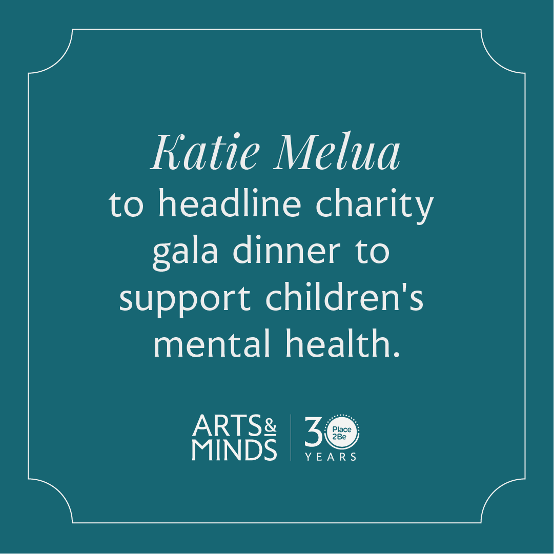 This is so close to my heart. I'm so honoured to be part of the Arts and Mind gala dinner for @Place2Be charity this year. Their mission is to ensure that no child has to face their mental health struggles alone. katiemelua.lnk.to/artsandmindgal…