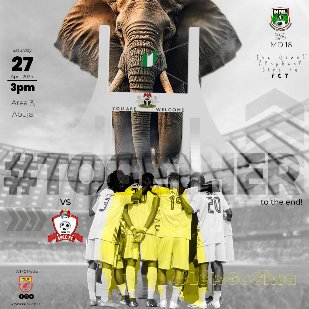 Our final game of the season!

#TogetherToTheEnd #GoGiwa #NNL24