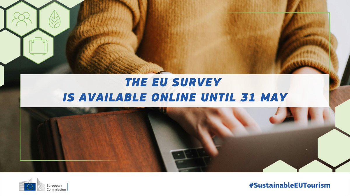 📣🇪🇺Attention all EU #DMOs! Take part in our #SustainableEUTourism survey until 31 May 🗓️   

Your expertise can shape sustainable tourism practices across #EUTourism ♻️ Play a vital role in defining the future of responsible #EUTravel!  

🔗 europa.eu/!9XGpHF