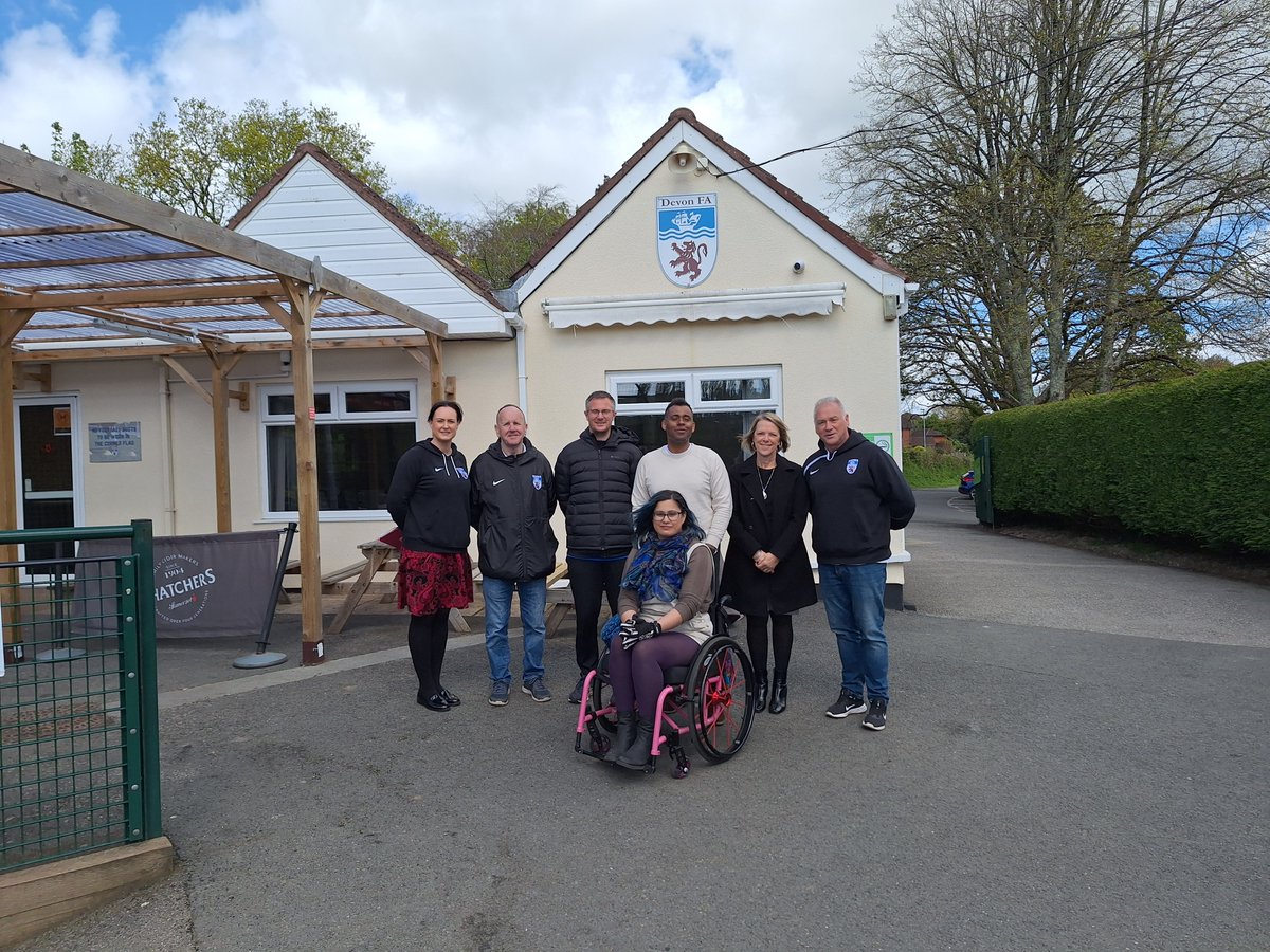 We recently completed an Accessibility Site Review of the Coach Road complex in Newton Abbot. The review was led by Neville Connor, Hayley-ann Dunstan, alongside our Staff and Board Members. Read more here ➡️ tinyurl.com/4zsbrmpd #DevonFootball