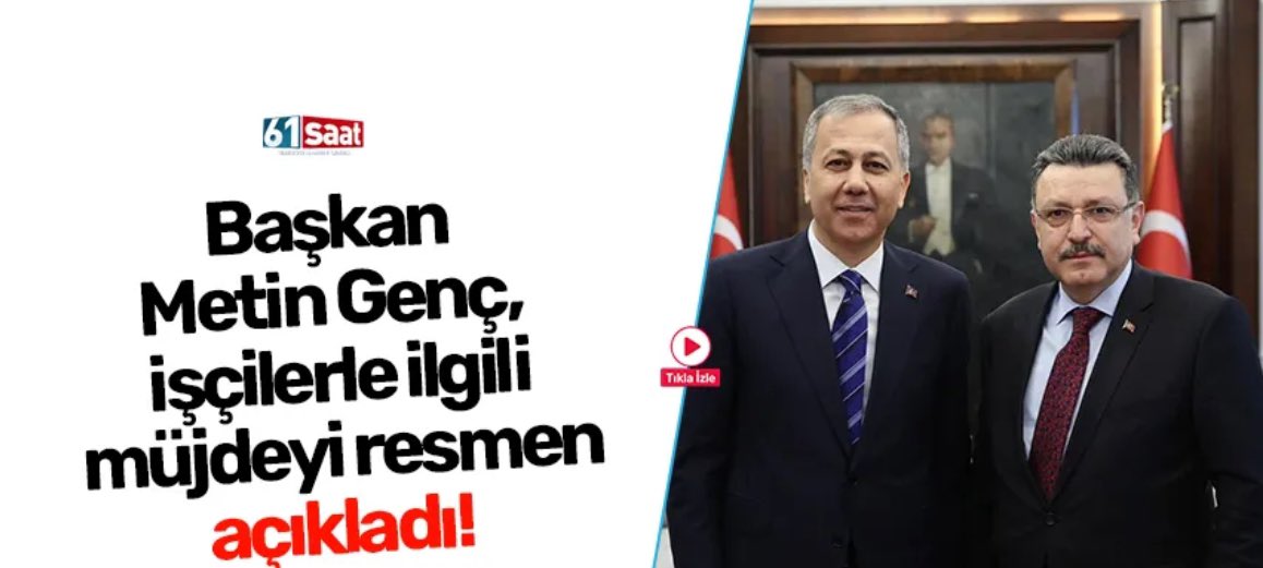 sarphaber's tweet photo. Başkan Metin Genç, işçilerle ilgili müjdeyi resmen açıkladı!
Trabzon Büyükşehir Belediye Başkanı Ahmet Metin Genç, kapatılması gündemde olan Nüfus ve Vatandaşlık Çağrı Merkezi'nin sürecinin durdurulduğunu ve 1 yıl daha uzatıldığını açıkladı.
-61 saat
#Alo199meydanda https://t.co/VyYz9MWjdB