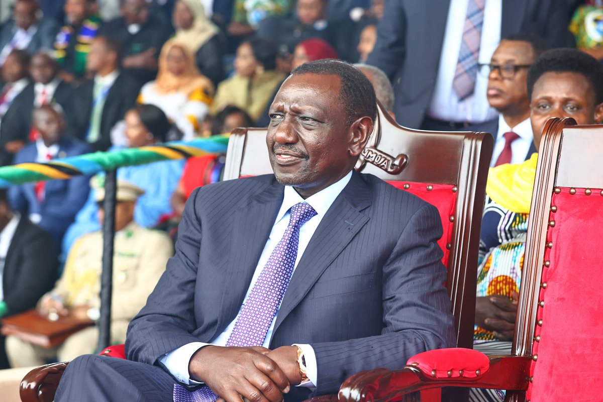 Trade CS Rebecca Miano joined President William Ruto and First Lady Rachel Ruto at the 60th anniversary of the union between the former Republic of Tanganyika and the People’s Republic of Zanzibar in Dar es Salaam, Tanzania.