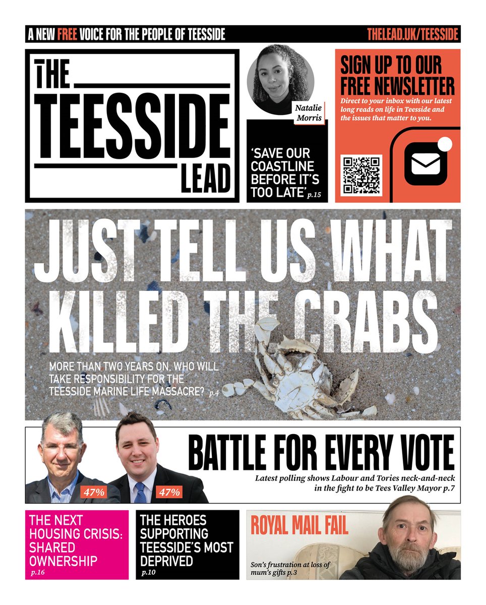 Our first edition of The Teesside Lead @theleaduk has gone through doors this week.