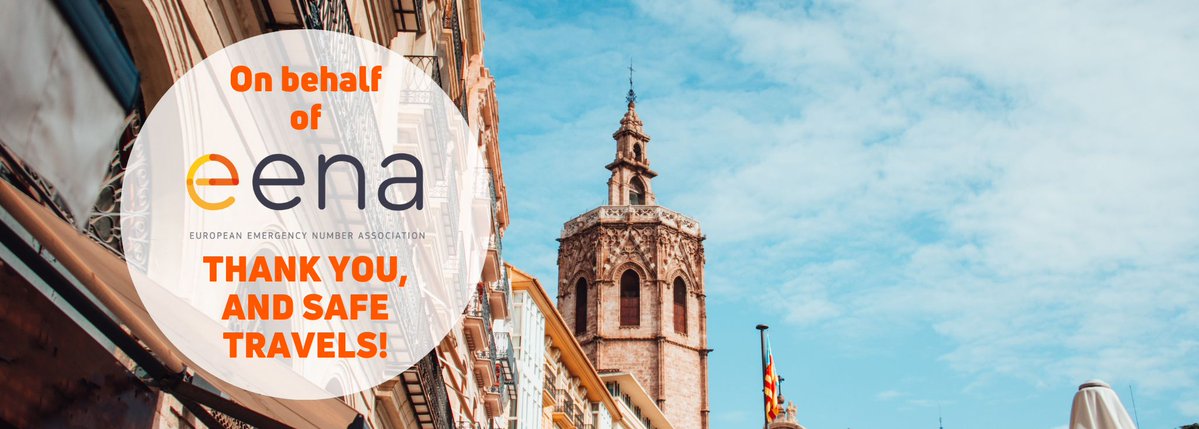 🌟 That's a wrap on #EENA2024!  🎉 

A huge THANK YOU to each and every one of you who joined us in  Valencia.  

All conference materials will be published next week, but in the meantime, don't forget to share all of your favorite moments with us!

#safetravels #seeyounextyear