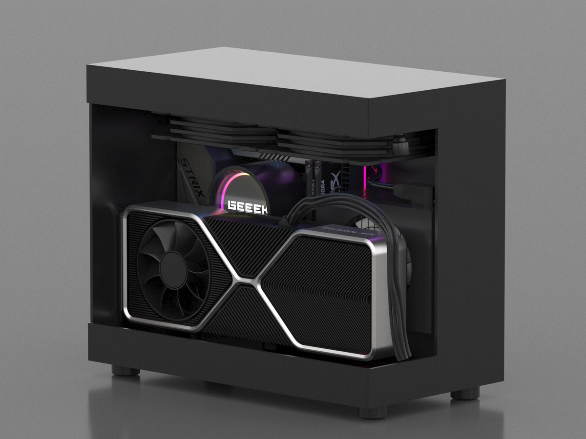 We will present this case at Computex 2024. It is in developing, material and specs. are not finalized yet.
#geeekcase #computex2024 #miniitx