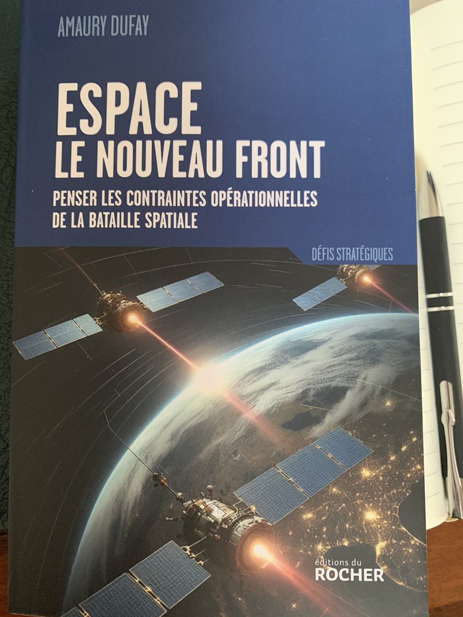 « Espace le nouveau front », l’ouvrage d’@Amaury_Dufay est paru aux @EdduRocher1. François Karcel en parlera très prochainement dans #Lachroniquespatiale