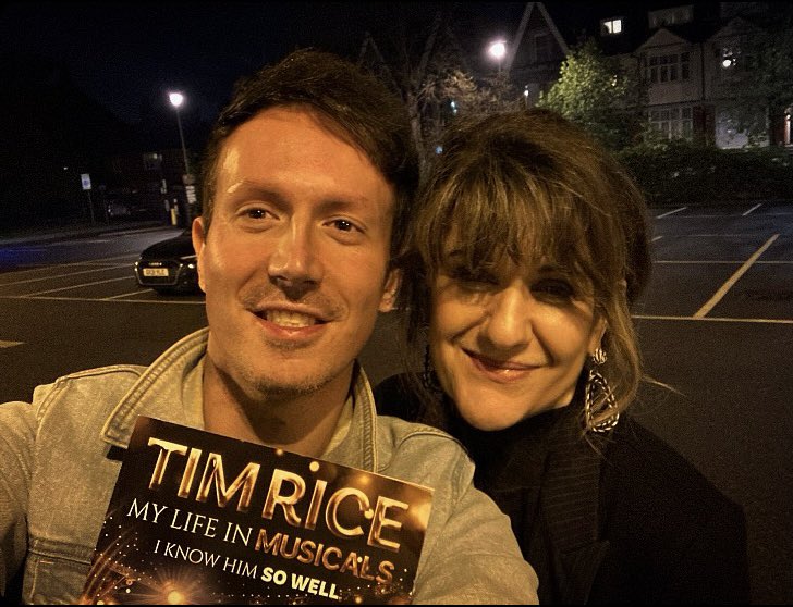 Fantastic time with agent <a href="/KateWestonLaver/">Kate Weston</a> <a href="/fwa_litagency/">Fillingham Weston Associates</a> <a href="/GLiveGuildford/">G Live</a> watching #MyLifeInMusicalsIKnowHimSoWell 

Congratulations <a href="/SirTimRice/">Tim Rice</a> plus a superb cast &amp; band 👏🏻