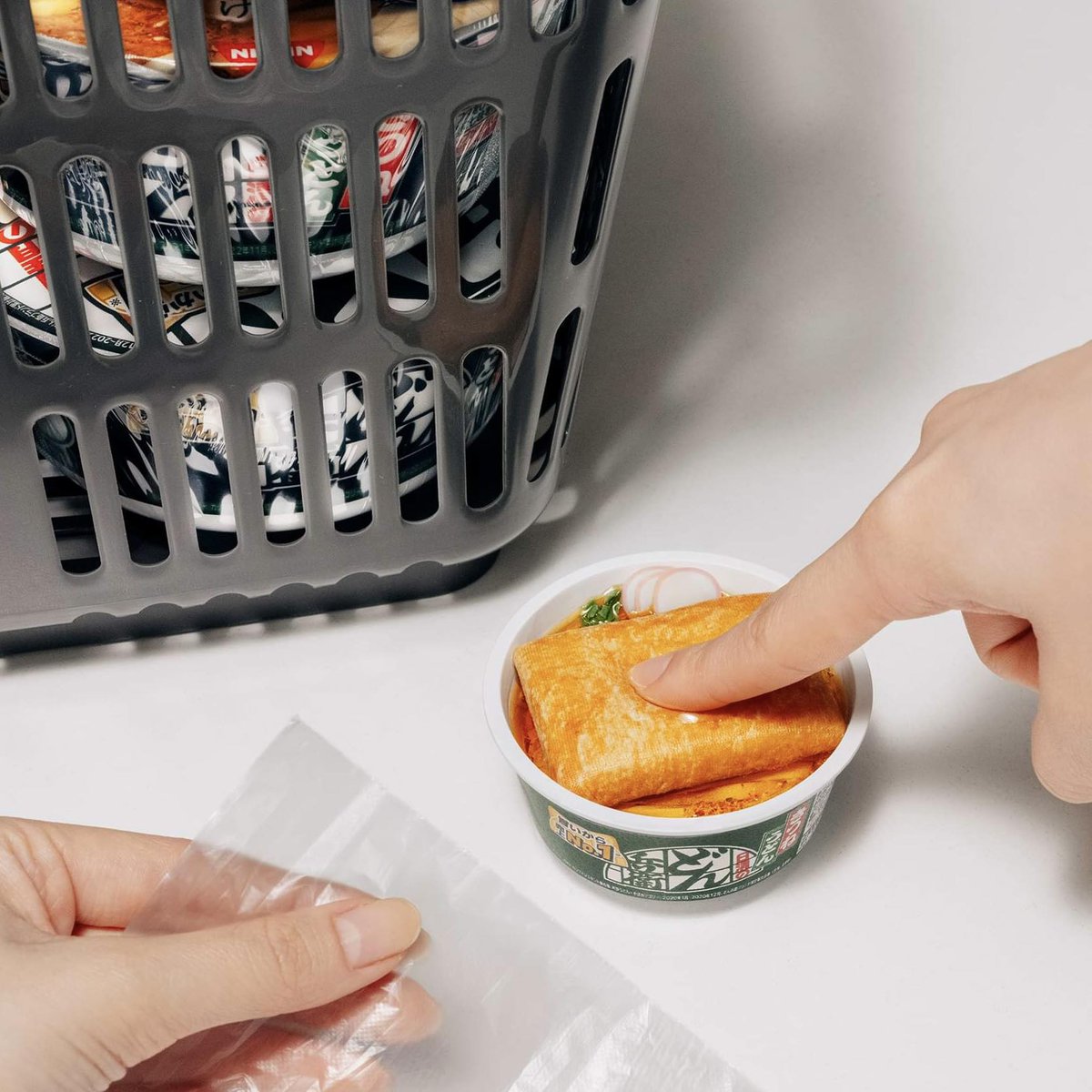 ふ*ん様 【非売品】日清どん兵衛　きつねうどん 指濡らし ふ*ん様 【非売品】日清どん兵衛 きつねうどん 指濡らし ふ*ん