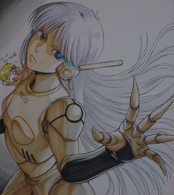 完成版はこんな感じ😃
#COMIC1
#ブラックマジックM66
#士郎正宗 