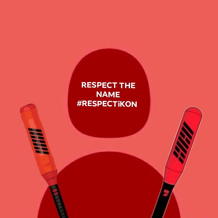 There is certainly a red for everyone but for our fandom, it's iKON. We're fighting for our legacy and if we need to fight all over again just for you to hear us then we'll stand firmly to PROTECT iKON. 🔥 RESPECT THE NAME #RESPECTiKON #iKONnotEYEKONS #iKON #아이콘 #iKONICS