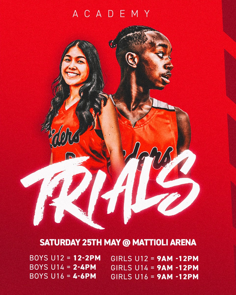 Leicester Riders Foundation (@ridersbf) on Twitter photo 🏀 Want to join the <a href="/LRFAcademy/">Leicester Riders Foundation JNBL Academy</a>?
We're hosting trials on May 25th <a href="/LeicesterArena/">Mattioli Arena Leicester</a> as we begin preparation for the 2024/25 <a href="/NBLengland/">NBL</a> season.
Book your place below for just £5 ⤵️
booking.leicesterarena.co.uk/packages/LZEmO… 🏀 Want to join the <a href="/LRFAcademy/">Leicester Riders Foundation JNBL Academy</a>?
We're hosting trials on May 25th <a href="/LeicesterArena/">Mattioli Arena Leicester</a> as we begin preparation for the 2024/25 <a href="/NBLengland/">NBL</a> season.
Book your place below for just £5 ⤵️
booking.leicesterarena.co.uk/packages/LZEmO…