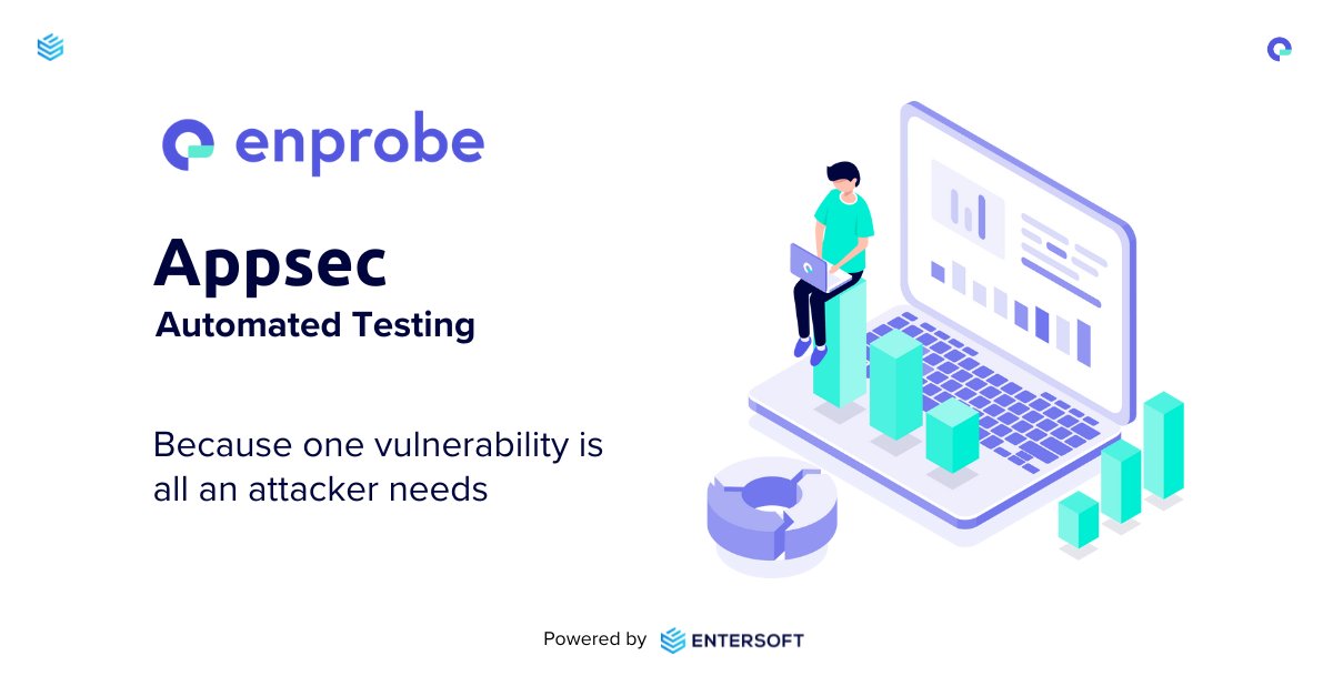 EntersoftTeam's tweet photo. Don't leave your applications vulnerable - one vulnerability is all it takes for an attacker. Stay secure with Enprobe from Entersoft. 
To know more visit - https://t.co/S3NzJXDVn3 
#security #dataprotection #enprobe #entersoft #cybersecurity #GISEC #Dubai #Entersoft #AppSecurity https://t.co/odMufniNmc