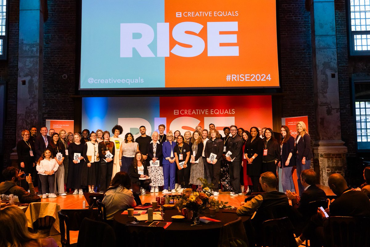 Rise 2024 conference: Marketing chiefs share six lessons on the benefits of diversity and inclusion in adland bit.ly/3xVfjUr @CreativeEquals