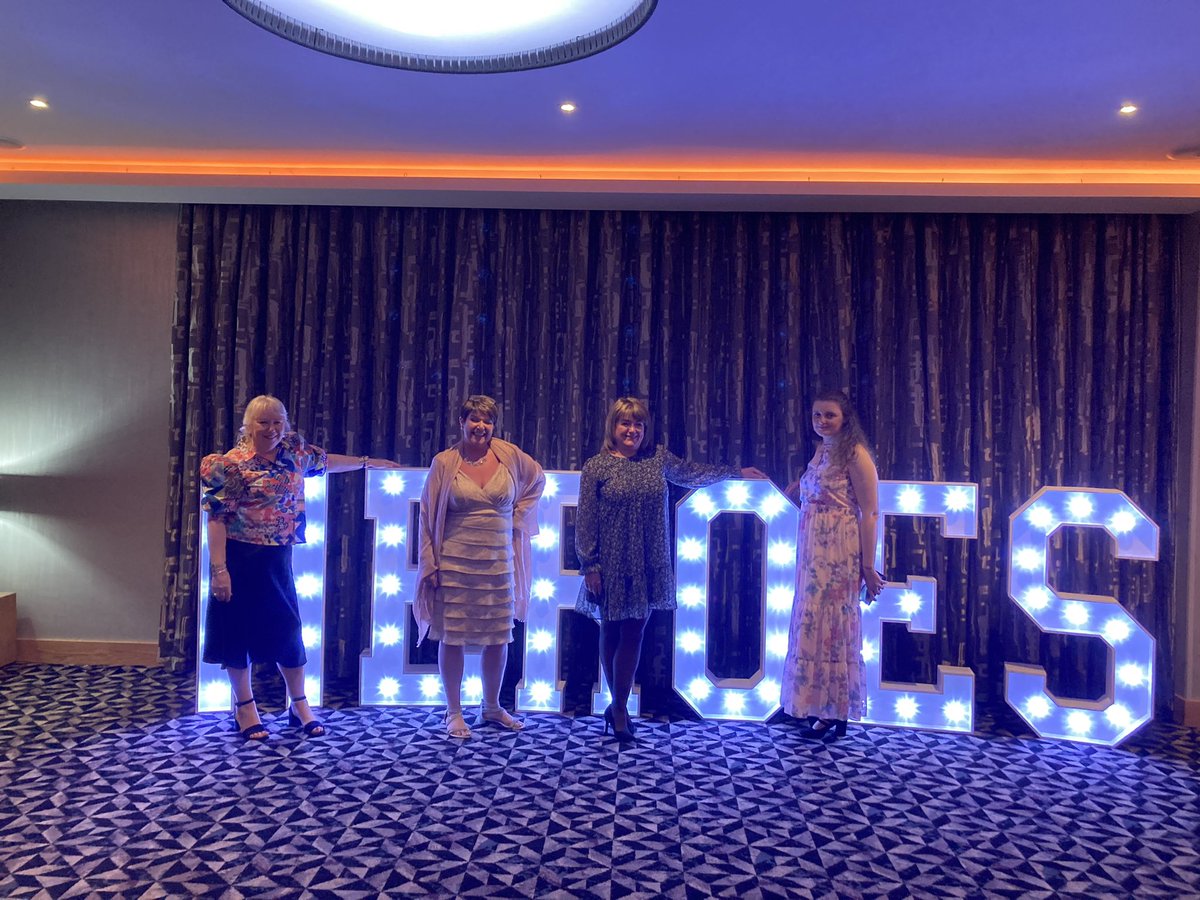 Our team had a wonderful night celebrating the ever inspiring finalists and winners at last nights Moray and Banffshire Heroes. A special shout out to: + Secondary Pupil of the year Abbie Howie + Fundraiser of the Year Lucy Lintott Smith #UHIMoray #Heroes24 #Inspirational