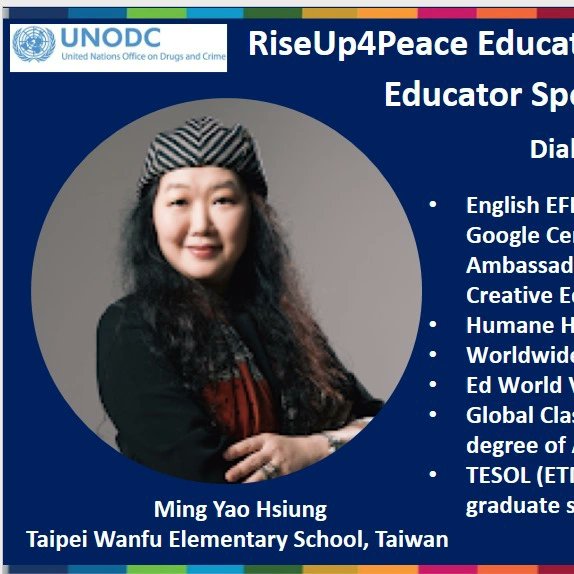 5th #DialogueSession
UNODC - KNPS  cordially invites you all
Day: Saturday
Date  27th April 2024
Time:6 PM (IST)
Joining Link:
teams.microsoft.com/l/meetup-join/…
Registration Link to be the part of RiseUp4Peace #Partner4Peace
rb.gy/imhm47
Regards
RiseUp4Peace Team