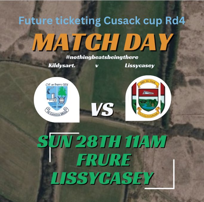 GaaClare's tweet photo. Future Ticketing Cusack cup games this weekend. #cusackcup #clarefootball @StBreckansGAA @StJosephsDBGAA @ClondegadF @inisdiomainpeil @kibgaaclub @MiltownGAA @KildysartGAA @Lissycasey_GAA https://t.co/FspUU7MjSi