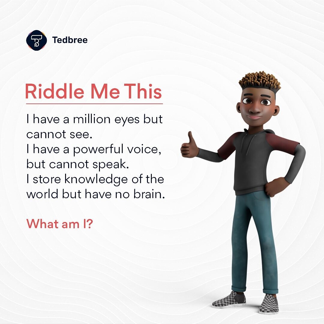 It’s a fun Friday!!! Let’s solve this riddle together.
#Riddles #Tedbree #TGIF #TechSolutions #Friday