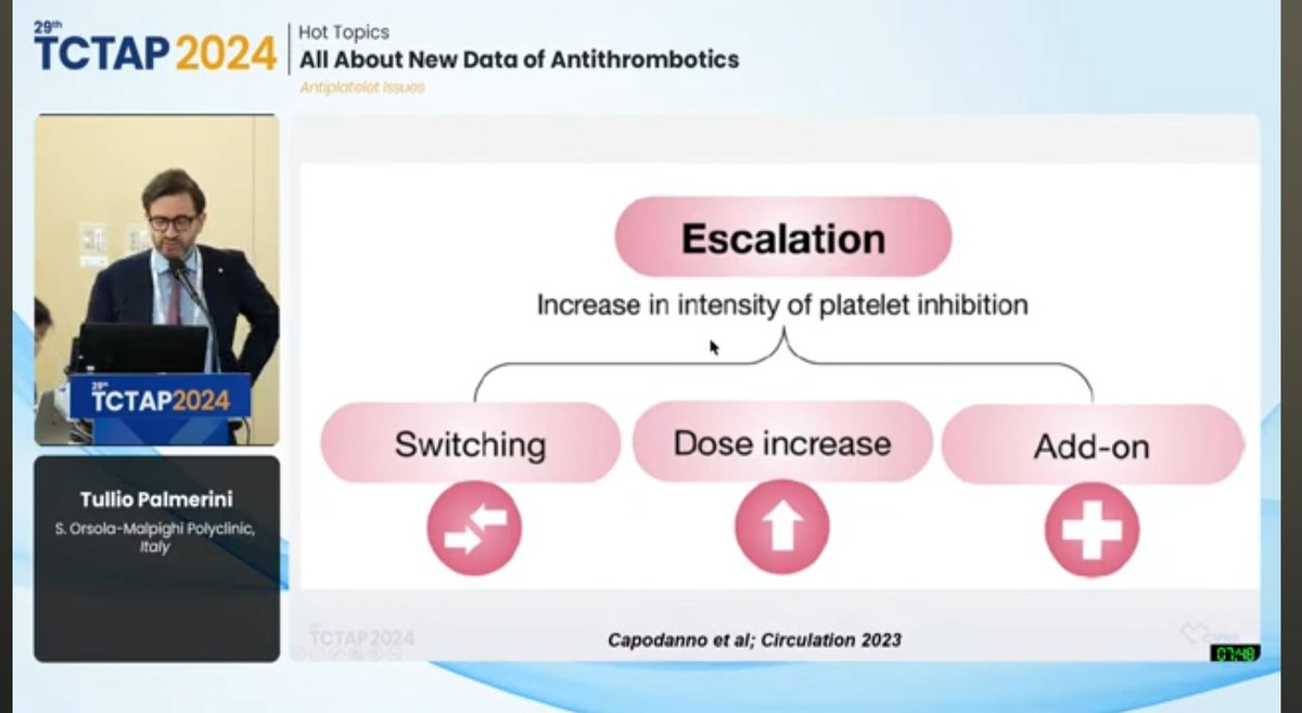 Zill_cardio's tweet photo. #TCTAP2024
#Hot_Topic
❤️🔥Fantastic Talk on "ESCALATION STRATEGY" Of Antithrombotic Therapy: Why, in Whom, and How⁉️
@summitmd_cvrf #CardioTwitter https://t.co/6tvpIoIfzK