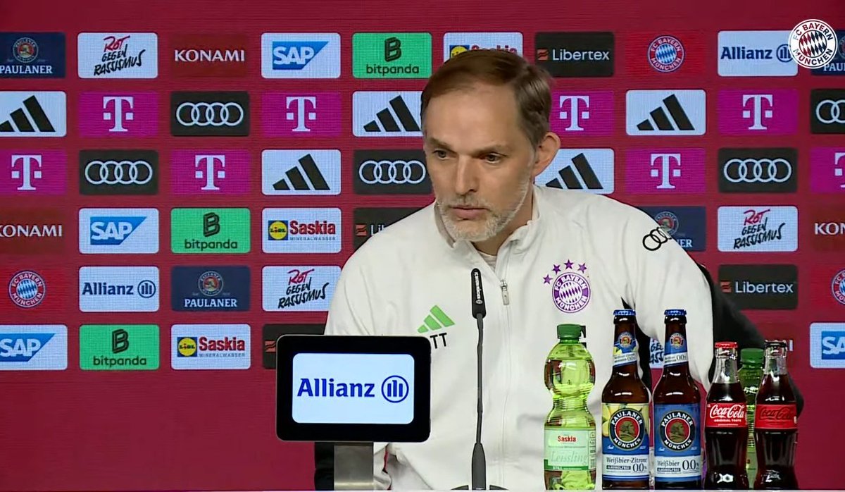 Tuchel on the Frankfurt game as a test ahead of Real Madrid: 'We can't practise anything for Real against Frankfurt, it's a completely different situation. Against Frankfurt and against Stuttgart, the match against Madrid will be a background noise. That's part of it, but we'll…