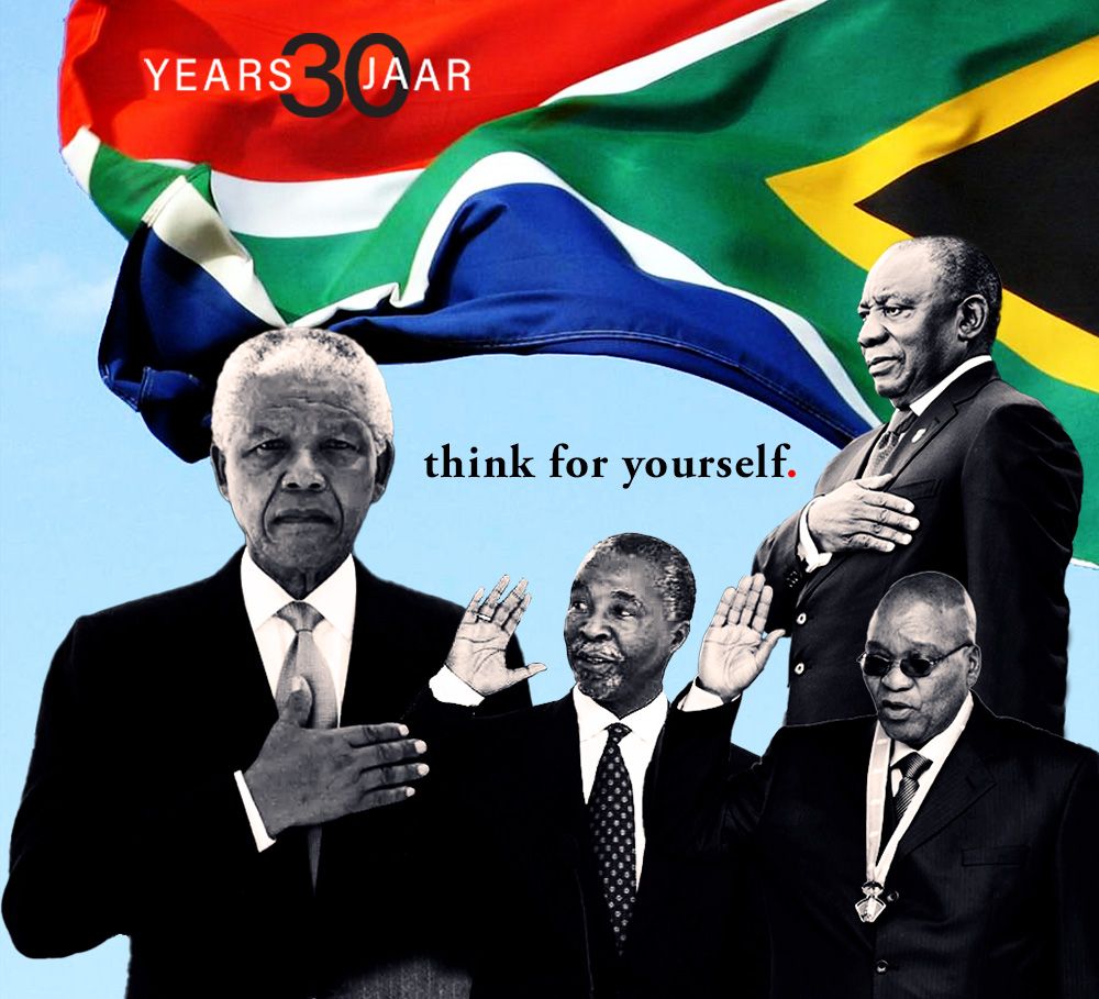 Another excellent edition of @vryeweekblad - as we celebrate 30 years of democracy. vryeweekblad.com