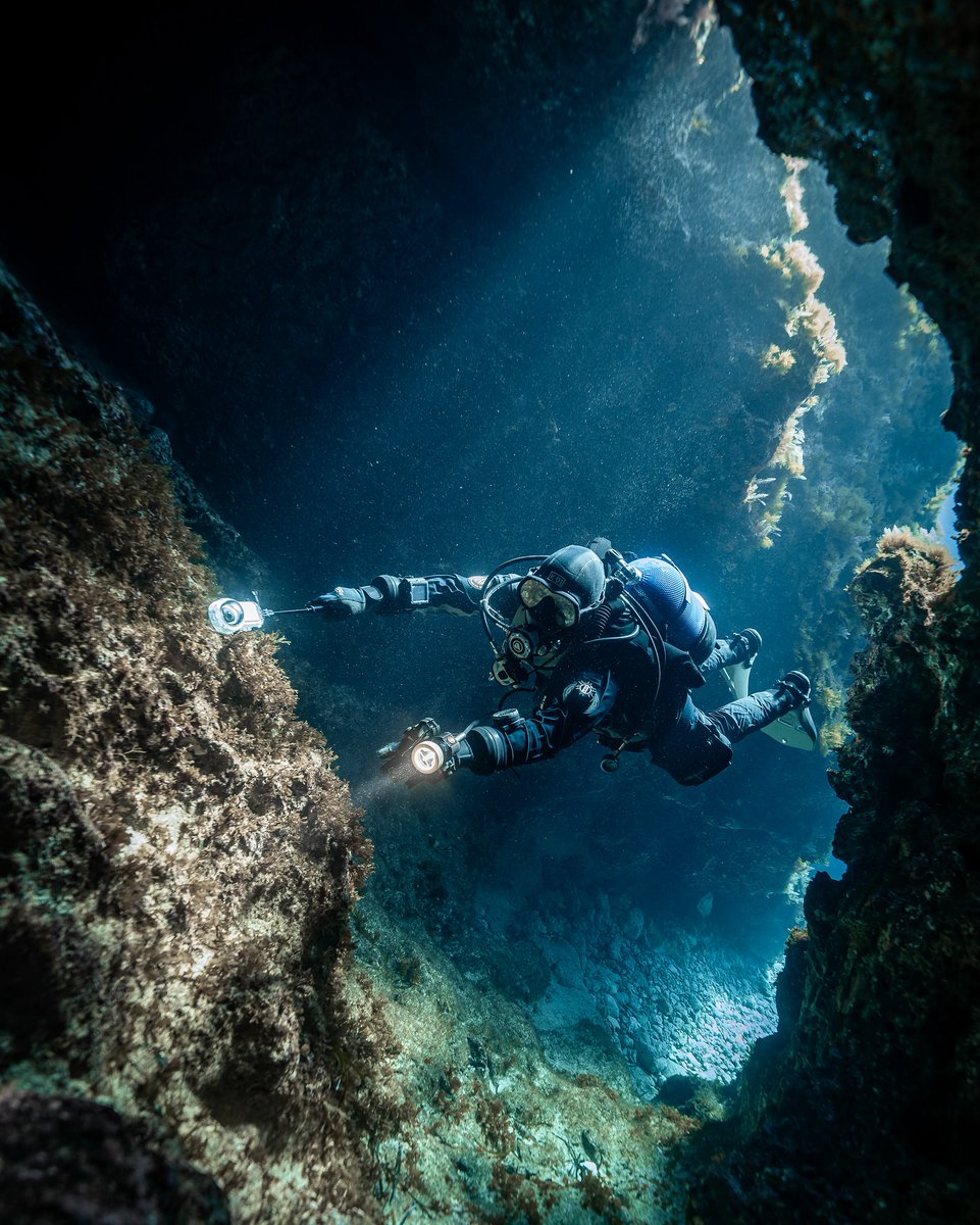 An underwater world is waiting to be explored 🩵💙 [ 📸 @belowsealevel.mt @theunderwaterpanda ] #VisitMalta #ExploreMore #MoreToExplore
