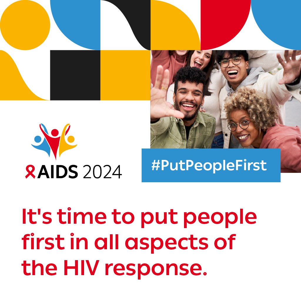 🧱 Let’s build a more compassionate, inclusive & innovative #HIV response that promotes well-being for all. 🌐 Join thousands around the globe in sharing how you &/or your organization #PutPeopleFirst & why it matters! aids2024.org/put-people-fir…