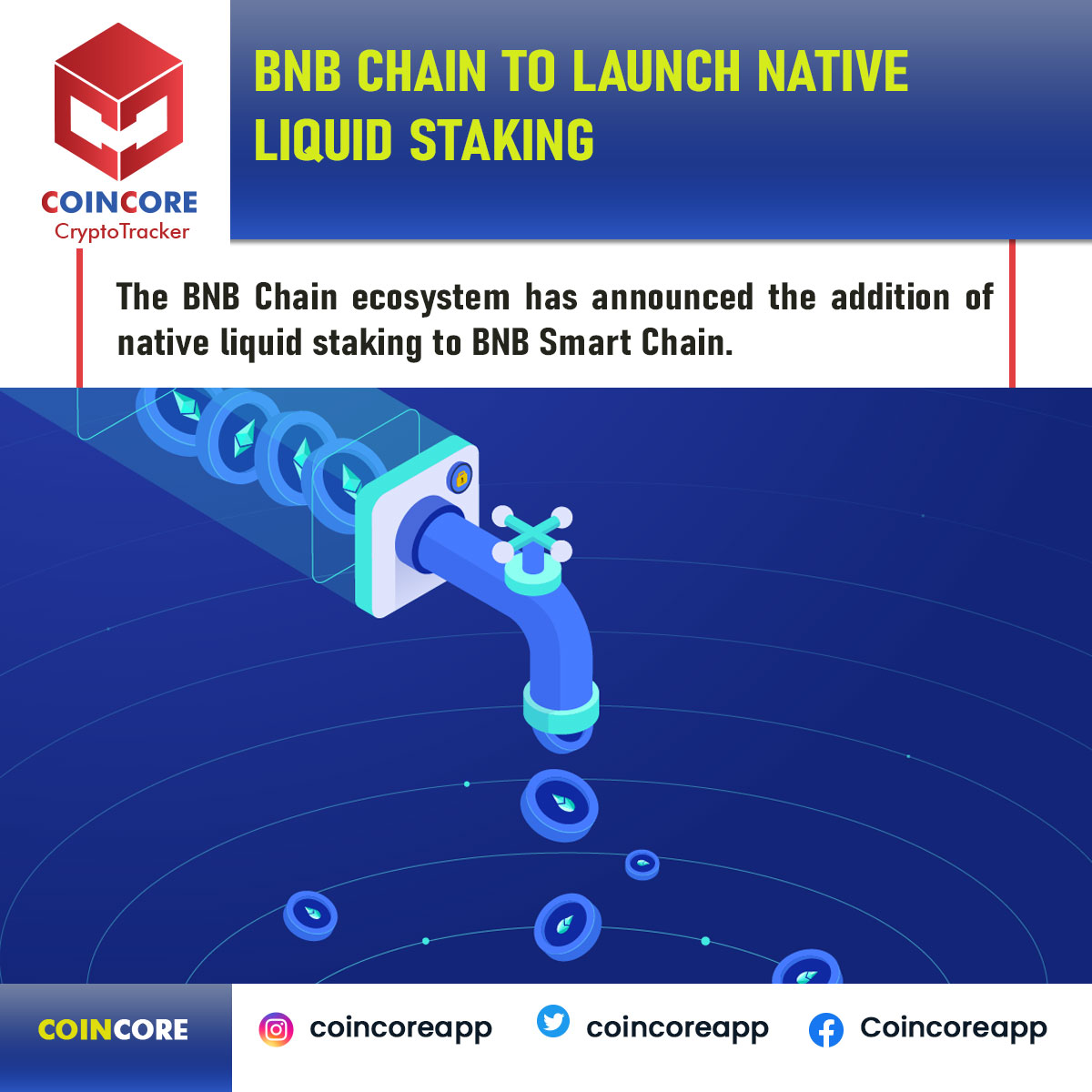 LSDFi will become one of the stages of preparation for the final shutdown of the BNB Beacon Chain in June 2024.
#coincore #crypto #cryptocurrency #Cryptotrading #liquidstaking #BNB #DeFi #blockchain #CryptoNewsD2