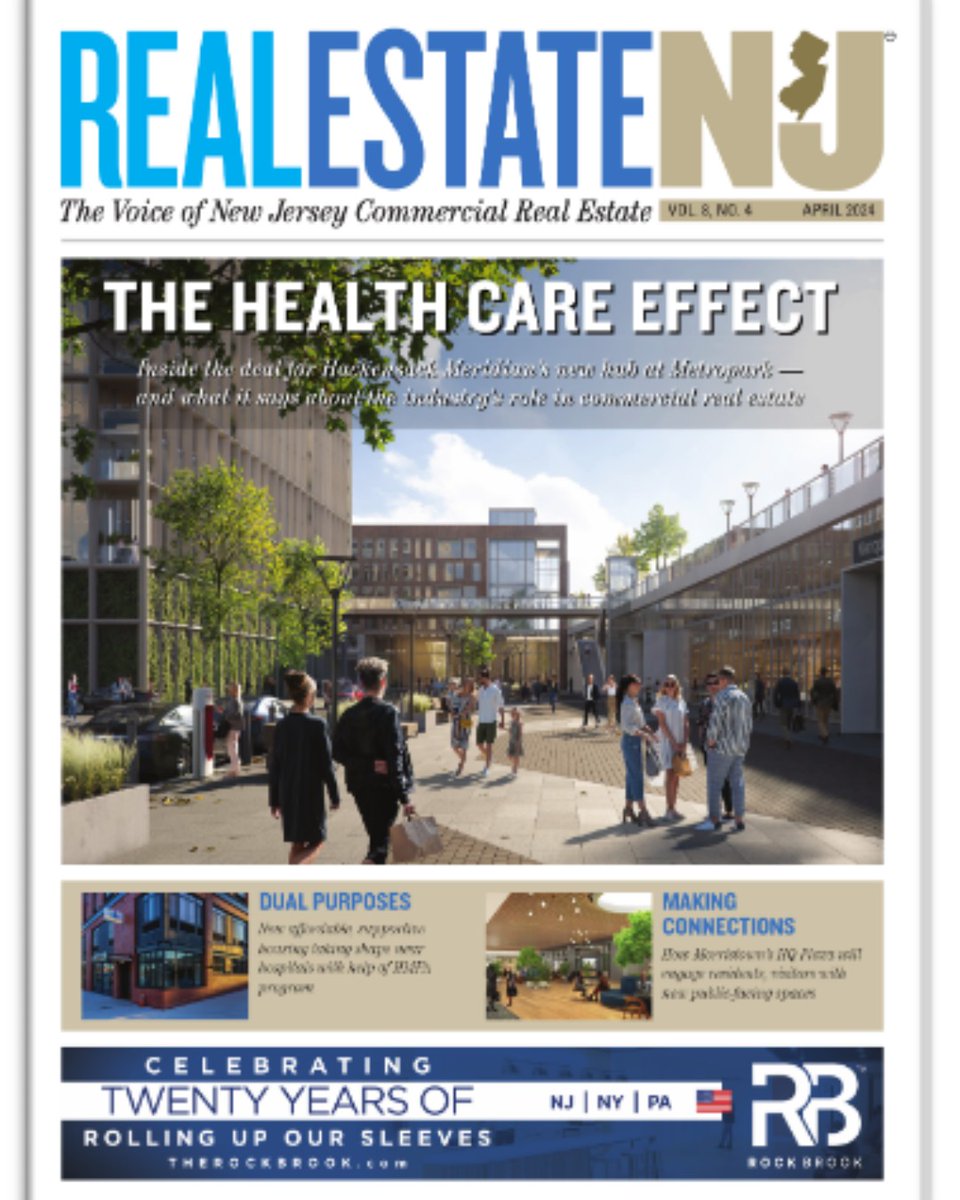 The April 2024 Issue of Real Estate NJ Magazine is now LIVE!

Click for the digital issue: ow.ly/yY8e50RoxI4

#NewJersey #NJ #commercialrealestate #newjerseyrealestate #RealEstateNJ #news #industrial #buy #sell #deal #commercial #CRE #NJCRE #RENJ