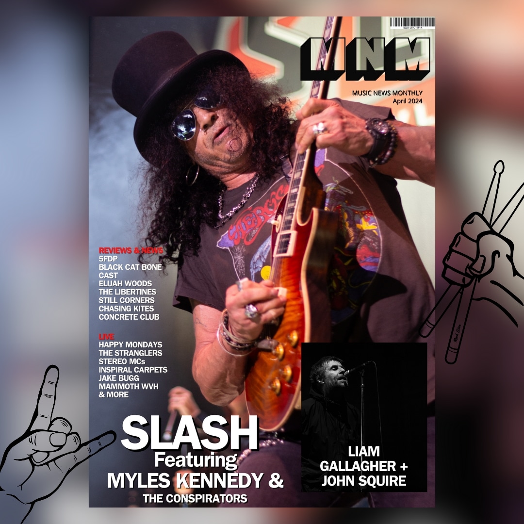 Music News Monthly is out now Live photos & reviews of @Slash @MylesKennedy @liamgallagher @john___squire @StranglersSite @Happy_Mondays @DeclanMcKenna @Jakebugg @MammothWVH +music news from @5fdp & more. 
Read it for free at musicnewsmonthly.com
Cover photo: @DWconcertphotos
