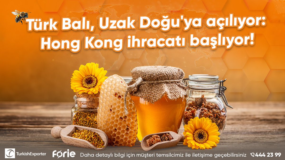 🍯Türk Balı, Uzak Doğu'ya açılıyor: Hong Kong ihracatı başlıyor!

Hong Kong’dan dünya ticaretinin buluşma noktası TurkishExporter’a ithalat ilanı bırakan bir firma, Türkiye’den bal satın alacak.

Talep linki için➡️t.ly/JEl2W