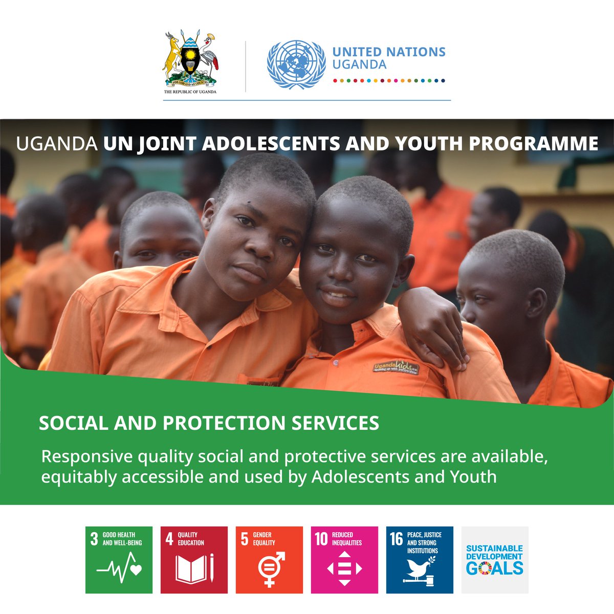 The programme is a collaboration of 13 UN agencies, including @FAOUganda, @ILO_EastAfrica, @IOM_Uganda, @UNAIDS_UG, @UNCDF, @UNDPUganda, @UNESCO, @UNFPAUganda, @UNHCRuganda, @UNICEFUganda, @UNODC_EA,@unwomenuganda, and @WHOUganda and the @Mglsd_UG's lead role, with the National…
