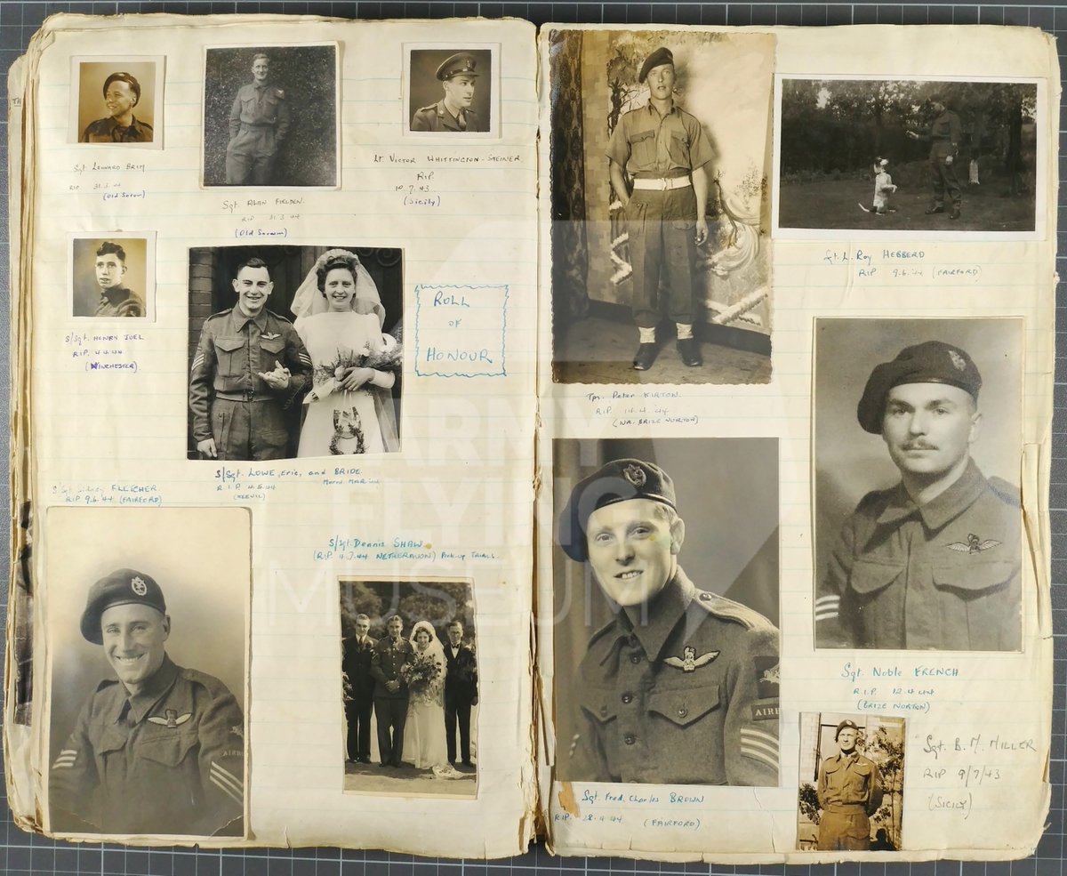 A #popularitem in our #Archive  is the second scrapbook of Capt Padre George Pare RAChd. One of three, compiled during and post #WW2 , it is a valuable source of information, as it commemorates those who did not return through newspaper cuttings, photographs, and casualty lists.