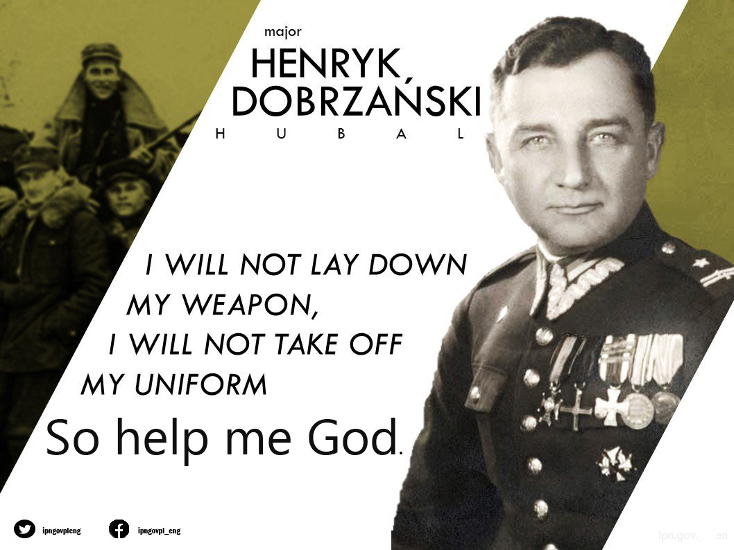 From October 1939, Maj. Henryk Dobrzański's 300 cavalry, infantry and heavy-machine guns went on a string of victorious clashes against the German troops in the Kielce region, German-occupied Poland, using hit-and-run tactics. The first WW2 partisan was KIA #OTD in 1940.