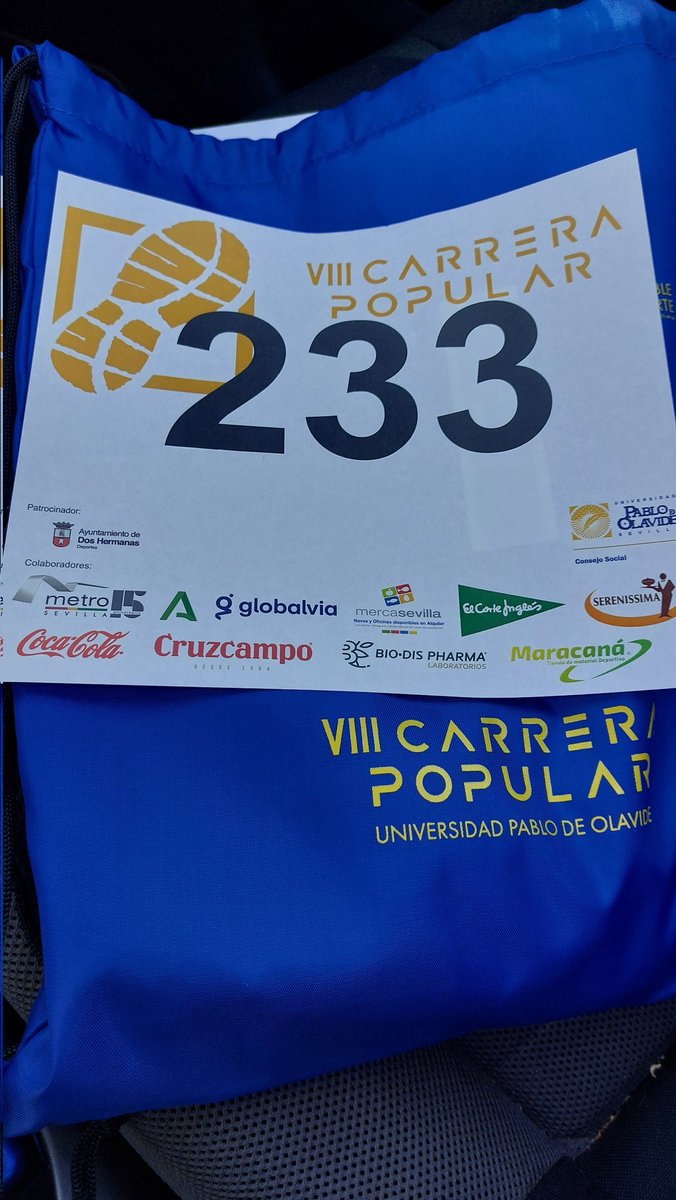 ErnestoPachon's tweet image. Todo no va ser #FeriadeAbril Para mí, el III año de esta carrera. Muy chula para ir acompañado de los más pequeños de la familia. #carrera #pabloolavide