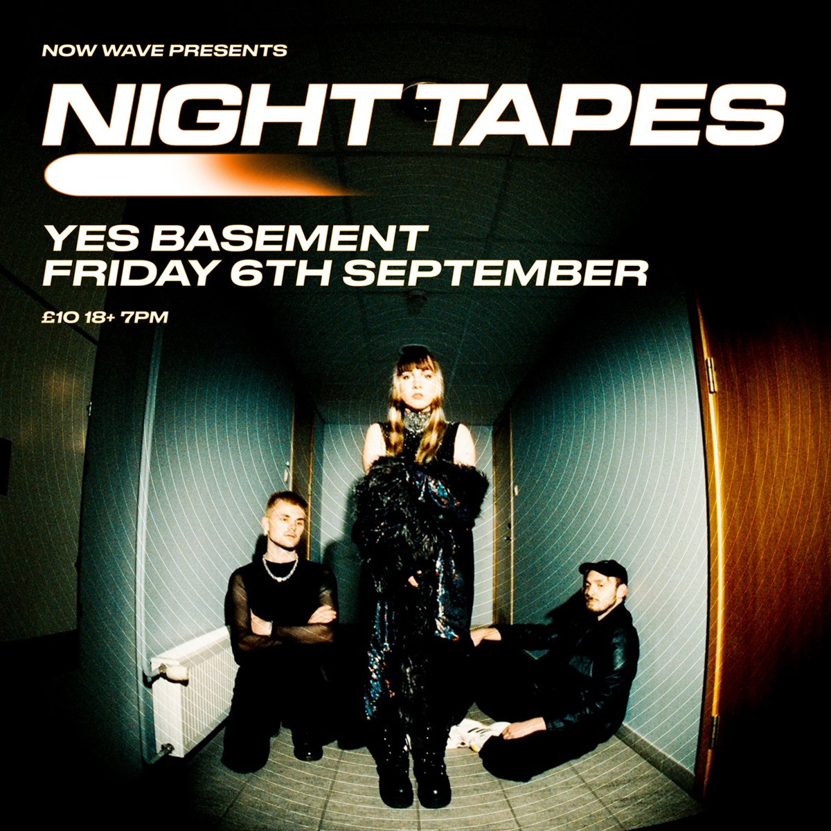 On sale now: @nighttapes1, Friday 6th September [The Basement] Tickets available here: seetickets.com/event/night-ta…