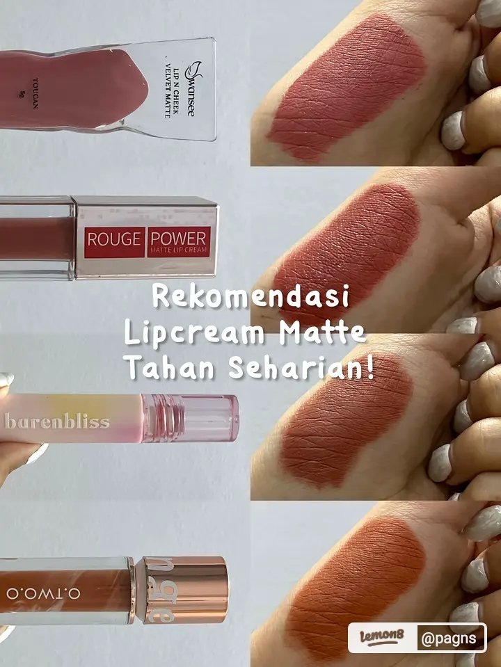 REKOMENDASI LIP MATTE TAHAN SEHARIAN ✨ A thread