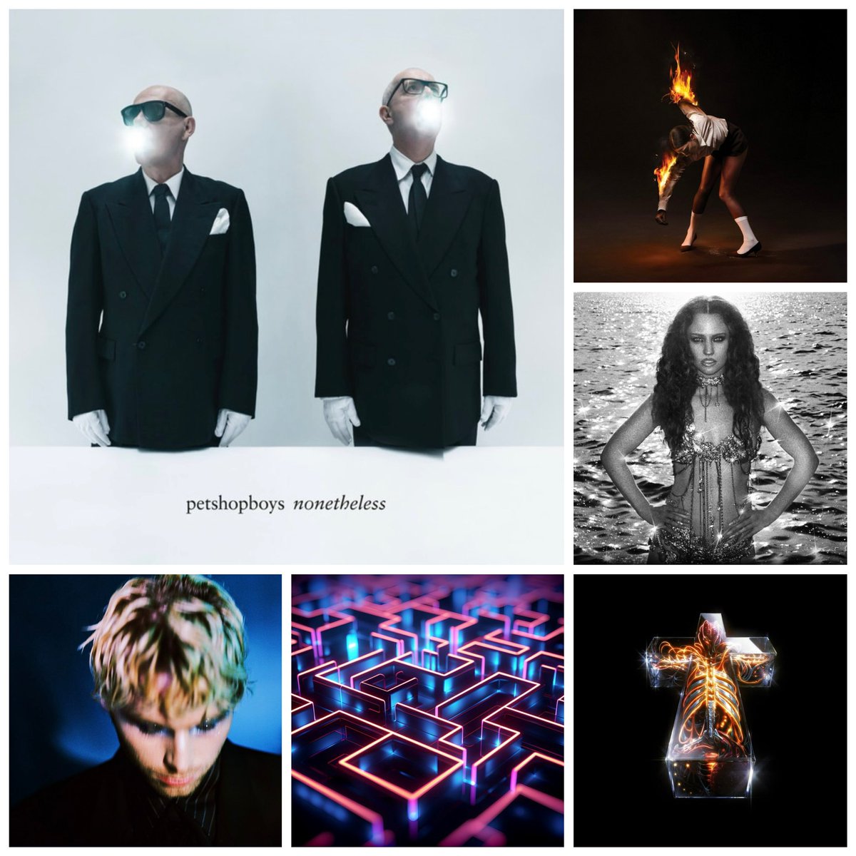 New releases this week from: @petshopboys @st_vincent @jessglynne #Justice @Luke5SOS @ZutonsThe & more! #NewMusicFriday #playlist #NMF
