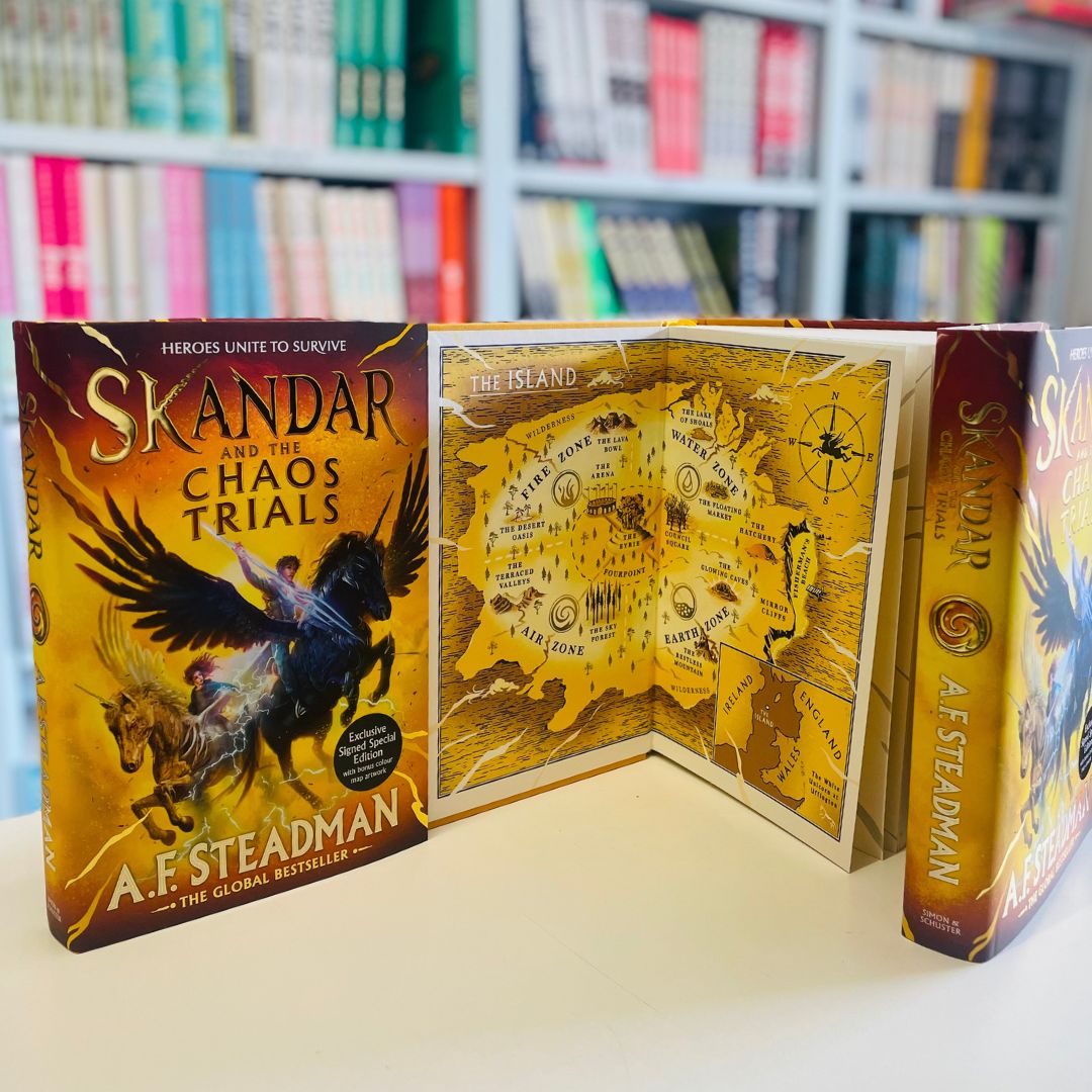 📦Packing Room Pick📦 The epic journey continues! Skandar and the Chaos Trials is third book in the international bestselling Skandar series by @annabelwriter Read more and get your hands on the Signed Independent Bookshop Edition: bit.ly/49OE024