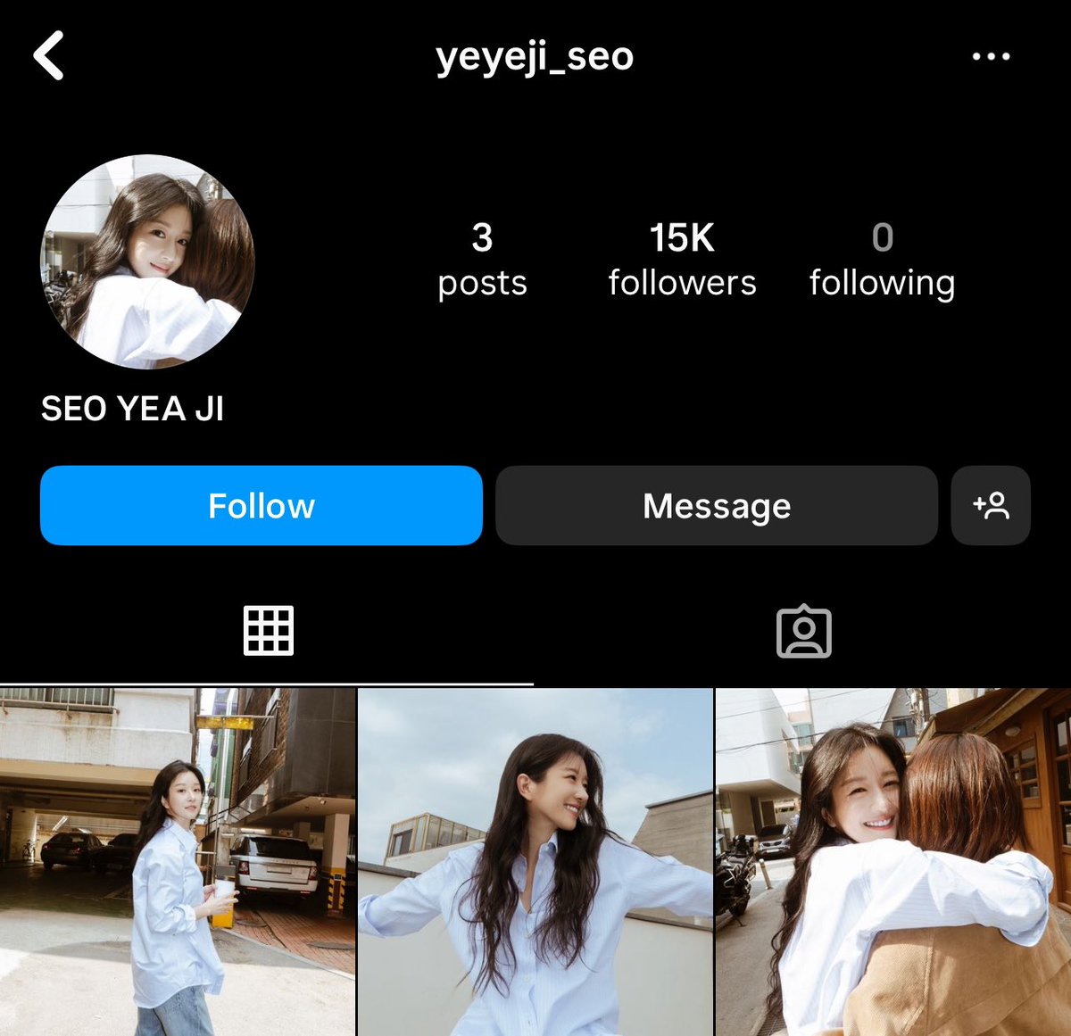 #ซอเยจี เปิดไอจีแล้วค่า

👉🏻 instagram.com/yeyeji_seo?igs…