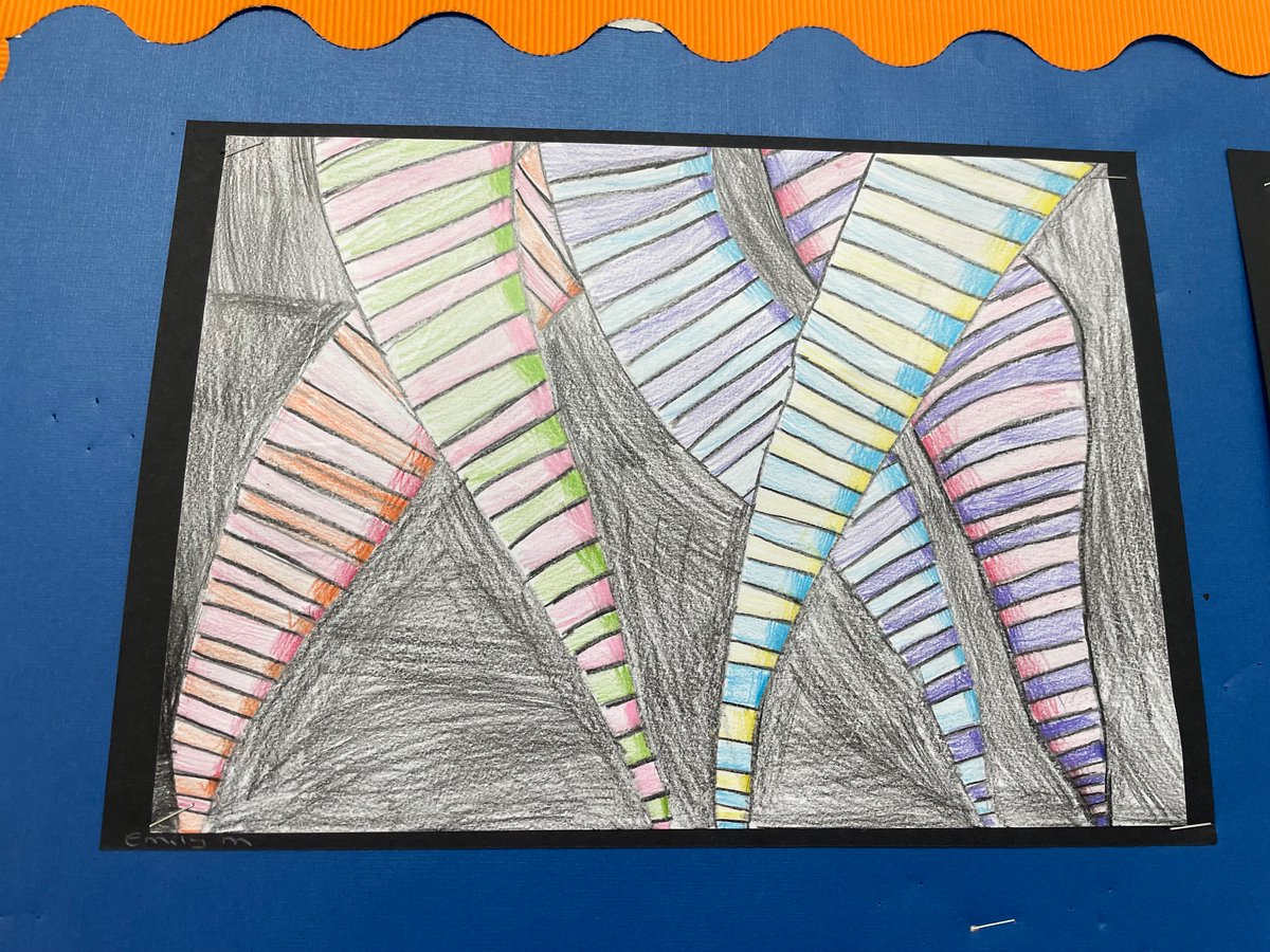 P6A have worked really hard on art work linked to Natural Disasters and used line, colour and shading to create 3D effect tornado vortex pictures!
