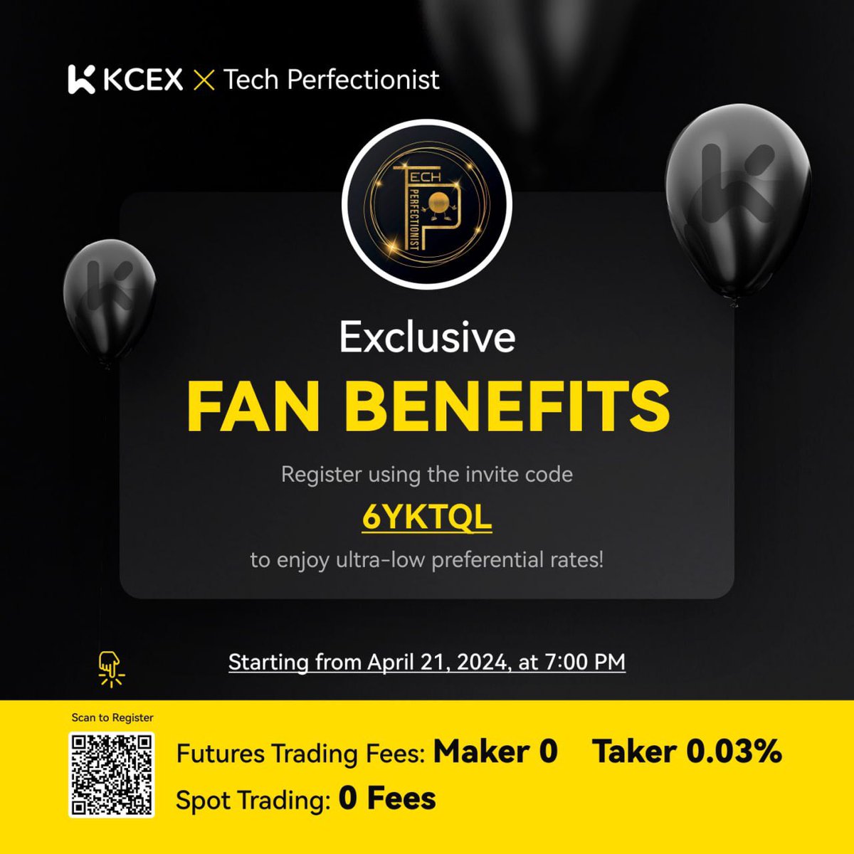 Hello Tech Community 🔥 So here is the gift for all of my community members. A new stock exchange in the market #kcex By signing up with my referral code, you can earn a $10 futures bonus by depositing $100🤝kcex.com/register?invit… I already posted a video on this exchange…