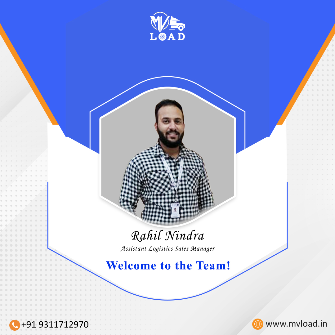 @mvikaslogistics Welcomes New Logistics Assistant Sales Manager, RAHIL NINDRA to the Team! We’re thrilled to #welcome his expertise and look forward to contributing his professional experience to streamlining our #logistics operations. #mvload #salesmanager #newteammember